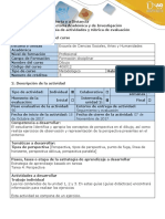 Guia de Actividades y Rubrica de Evaluacion Tarea 4 - Perspectiva