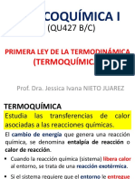 Fisicoquímica I: (QU427 B/C)