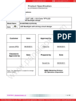 Panel - AOU B140XTN02.0 (HW0A) - Datasheet