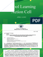 School Learning Action Cell: APRIL 14,2023
