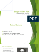 Edgar Allan Poe: Introduction To English Literature 04