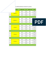 Jadwal Pertandingan Antar RT