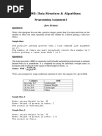 DSA Assignment-1