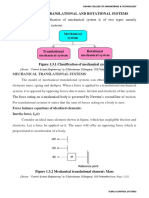 The General Classification of Mechanical System Is of Two Types Namely Translational and Rotational Systems