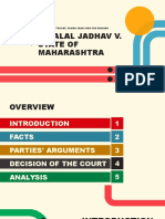 Hiralal Jadhav V State of Maharashtra