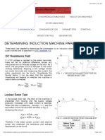 3 Electrical Machines - Induction Machines - Parameters