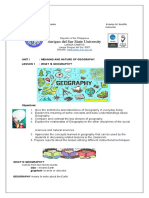 Module 1 Lesson 1 What Is Geography