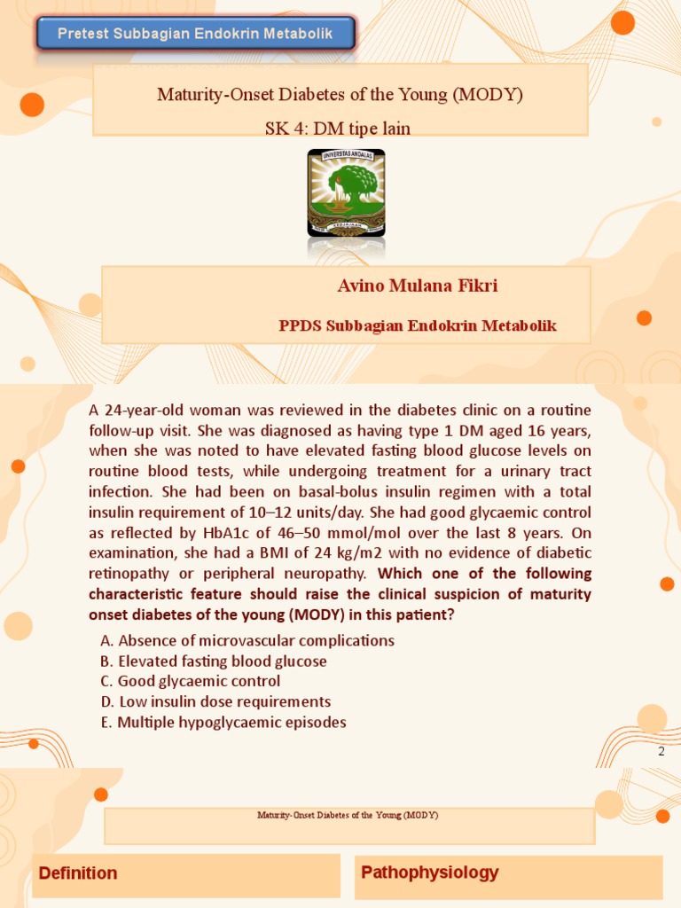 MODY | PDF