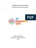 Laporan Pertanggungjawaban: Acara Puncak Economics Expo 2022