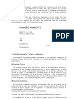 Hombre Ambiente: 1.6clasificación de Los Factores Ambientales