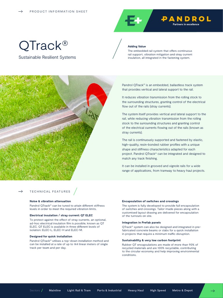 QTrack Product Information Sheet EN | PDF