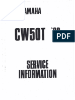 Yamaha CW50T Service Information Assembly Manual