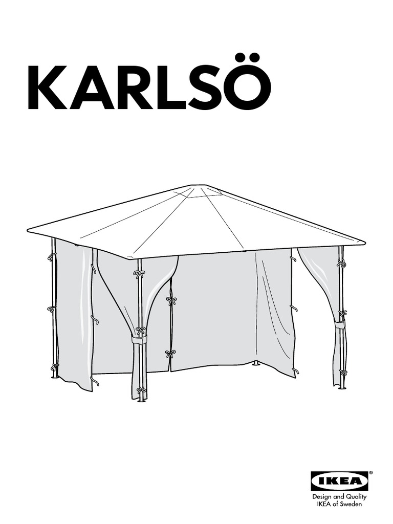 IKEA KARLSO Manual PDF