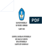Rapor Pendidikan SD Negeri 1 Dorolegi TAHUN 2023 Korwilcam Bidang Pendidikan Kecamatan Godong Dinas Pendidikan Kabupaten Grobogan