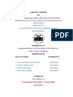 A Project Report ON: Smart Dustbin Using Arduino With GSM and GPS Module