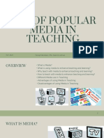 Use of Popular Media in Teaching