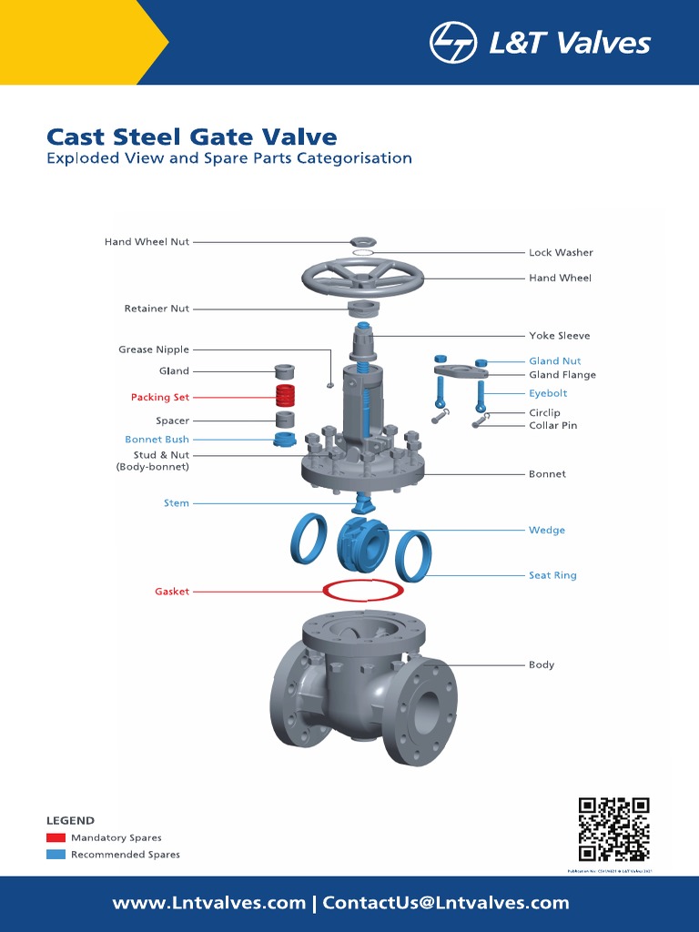 Cast Steel Gate Valve | PDF