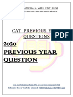 2020 Complete Previous Year Questionf1