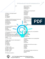DPP - 01 Biomolecule Carbohydrate & Proteins