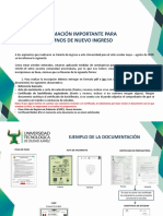 Documentos Inscripcion