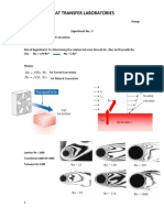 Heat Transfer Laboratories: F Nu GR F Nu