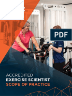 Accredited: Exercise Scientist
