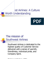 Southwest Airlines: A Culture Worth Understanding