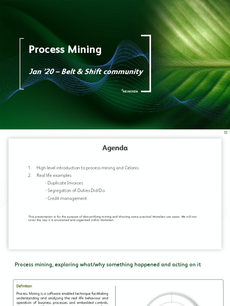 An Introduction to Process Mining and Real-Life Use Cases at Heineken ...