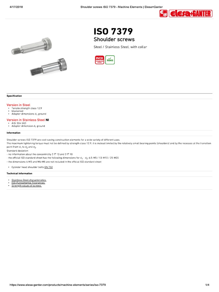 Iso 7379 | PDF