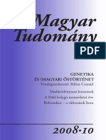 Tudomány Magyar: Genetika És (Magyar) Őstörténet