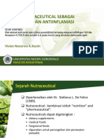 Potensi Nutraceutical Sebagai Antibakteri Dan Antiinflamasi: Vivien Novarina A.Kasim