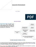 Macroeconomic Environment: Key Concepts