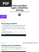 Chapter4-Handling Dates and Times