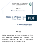 Noise in Wireless Receiver