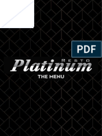 Buku Menu PLATINUM RESTO 2022