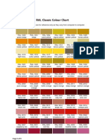 RAL Colour Chart-Coloured Glass Ltd
