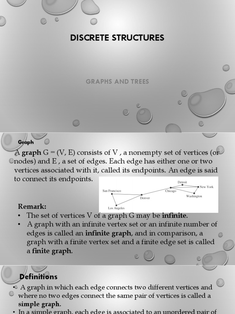 Discrete Structures Pdf Vertex Graph Theory Discrete Mathematics