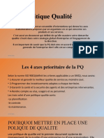 Politique Qualite