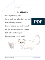 Grade 1 Story Kitty