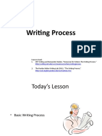 The Basic Writing Process in 40 Steps