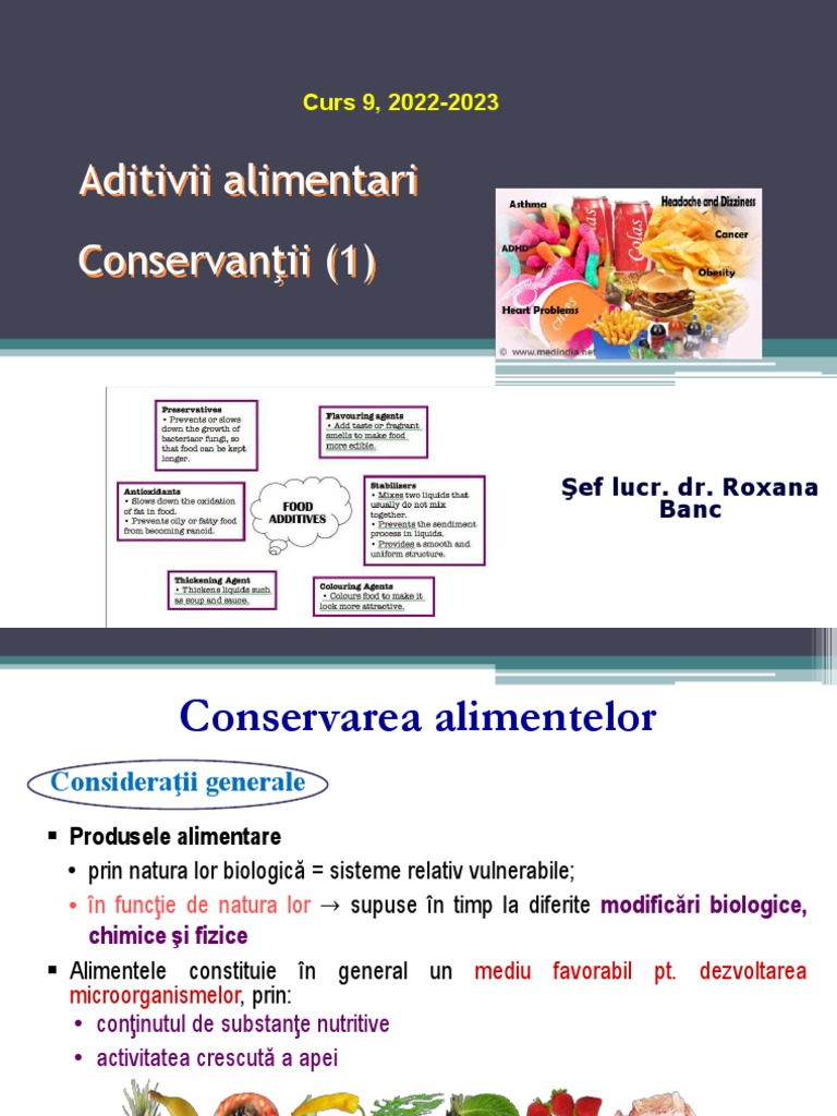 Conservanti | PDF