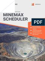 Minemax Scheduler: Strategic Mine Schedule Optimization