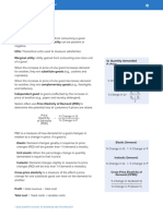 Utility and Elasticity Summary