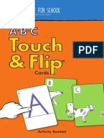 Activity Booklet: ABC - Touch-Flip - Animals - Indd 6 6/13/19 3:46 PM
