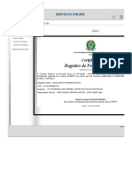 Registro de Pessoa Juridica: Certificado