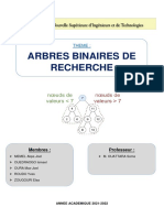 Arbre Binaire de Recherche