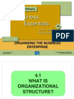 Chapter 4 - Organizing The Business Enterprise