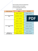 Hari/Tanggal Imam Muadzin