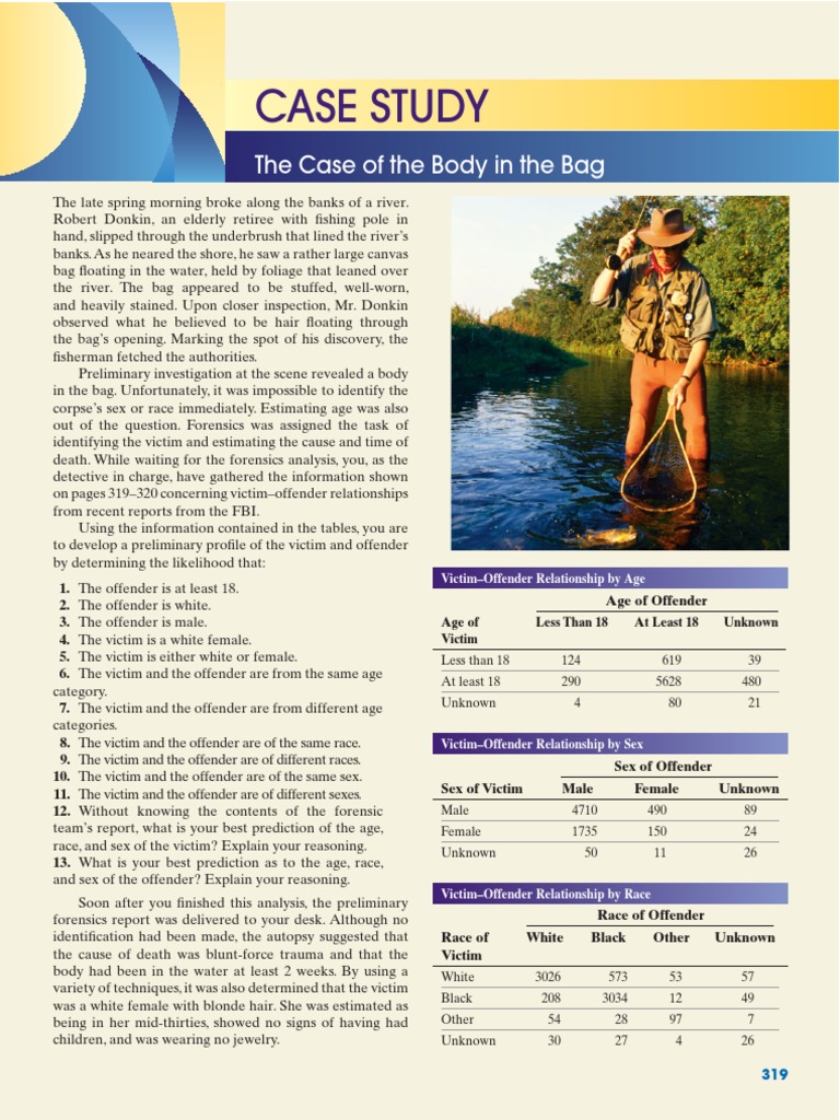 Body in Bag: Victim-Offender Analysis | PDF | Social Science | Law