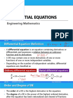 Differential Equations: Engineering Mathematics